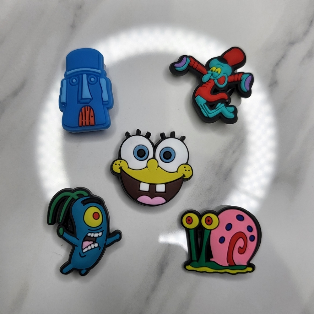 New Crocs Charms !!! 🍍🌊🏝 Spongebob